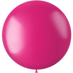 Ballon Radiant Fuchsia Pink Metallic - 78cm