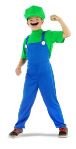 Super Loodgieter Groen Kostuum Kinderen