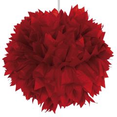 Pompom rood 30cm