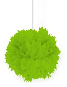 Pompom lime groen 30cm