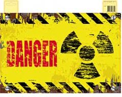 Deurbord Danger 37cm