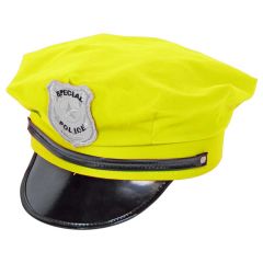 Politie pet neon geel