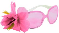Bril Audrey Roze met Bloem