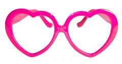 Bril hart roze