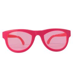 Bril xxl neon donker roze 