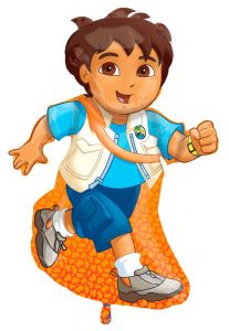 Dora the Explorer -Diego Folieballon