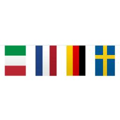 Vlaggenlijn Europa Vierkant - 10 meter