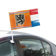 Autovlag oranjerwb franje30x35cm