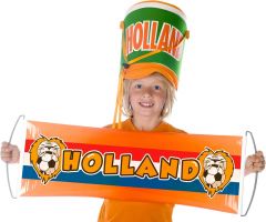 Uitrol Banier Hollandse Leeuw