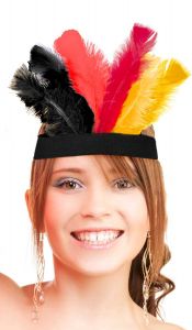 Indianentooi Zwart-Rood-Geel Duitsland