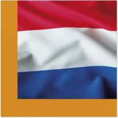 Servetten Holland Rood/Wit/Blauw/Oranje