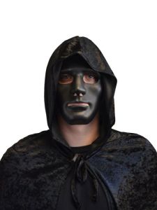 Masker Zwart - PVC