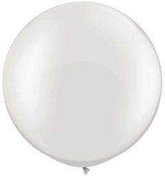 Pearl White Ballon XL - 90cm  