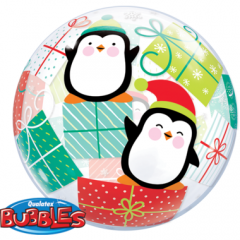 Folieballon Bubble Penguin - 56cm