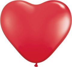 Rode Hart Ballonnen 28cm - 100 stuks