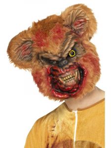 Zombie teddybeer masker