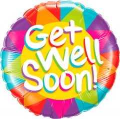 Get Well Soon Folieballon 46cm