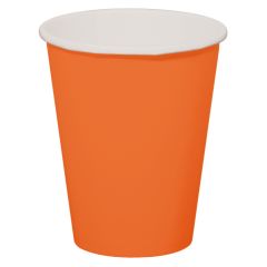 Oranje Bekers 350ml - 8 stuks