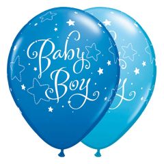 Baby boy ballonnen 28cm - 25 stuks