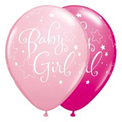 Baby girl ballonnen 28cm - 25 stuks