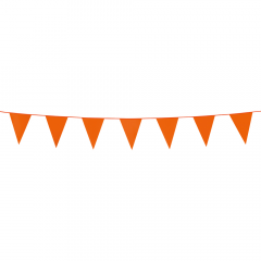 Mini Vlaggenlijn Oranje - 3mtr