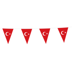 AANBIEDING Vlaggenlijn Turkije - 120stks