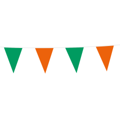 Vlaggenlijn Oranje/Groen 10mtr