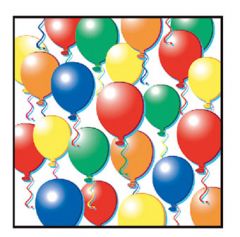 Servetten balloons - 20 stuks