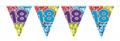 18 Jaar Slinger Birthday Blocks - 6 meter