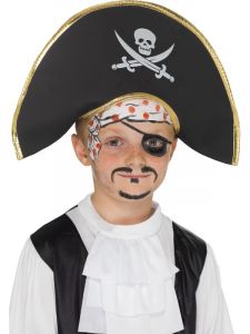 Piraten Hoed Kapitein - Kinder