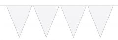 Witte XL Vlaggenlijn  - 10 meter