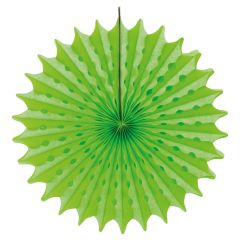 Honeycomb Waaier Neon Groen - 45cm