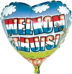 Folieballon Welkom Thuis Holland - 74cm