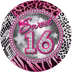 Sweet 16 Borden - 8 stuks