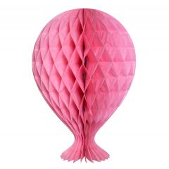 Baby Roze Honeycomb Ballon - 37cm