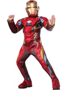 Iron man Deluxe Licentie Kostuum - Kinder