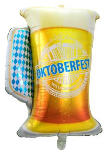Oktoberfest Ballon Bierglas 60x80cm