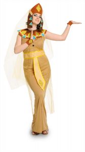 Egyptisch Cleopatra Kostuum Dames 5-delig