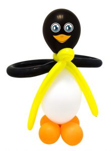 Ballon Knutsel Set Pinguins - 2 stuks