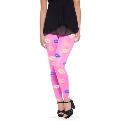 Roze Legging Lippen