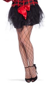 Zwarte Net Panty