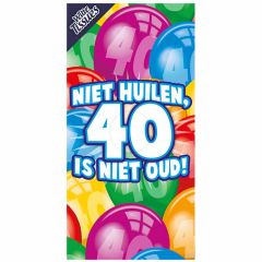 Tissue Box - 40 Jaar