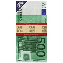 Tissue Box - 500 Euro Biljetten
