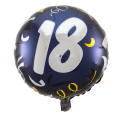 18 Jaar Stijlvol Feest Folieballon - 45cm