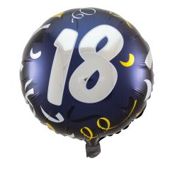 18 Jaar Stijlvol Feest Folieballon - 45cm