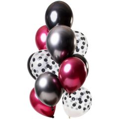 Ballonnen set Dark Richness - 12stk