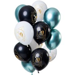 Ballonnen Jubileum 50 Jaar - 12stk