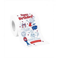 Funny Toiletpapier - Happy Birthday