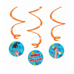 Hang Swirls Cartoon Geslaagd