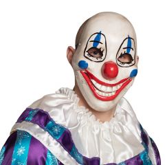 Scary Clown Masker met Beweegbare Kaak